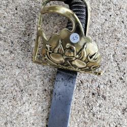 sabre officier de dragons louis XV