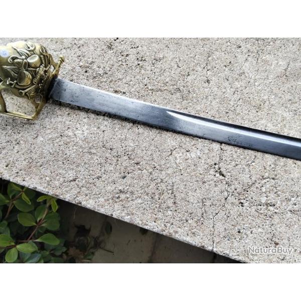 sabre officier de dragons louis XV