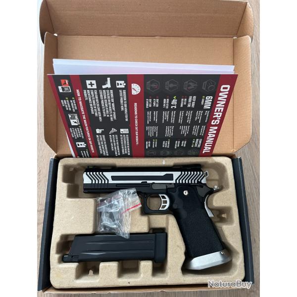 AW Custom HX1101 Hi-Capa quasi NEUF + chargeur (jamais utilis� en partie)