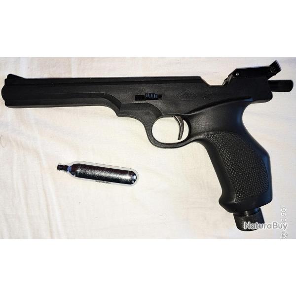 RARE ! Pistolet tch�que LOV21 � CO2 12g cal. 4.5mm ambidextre monocoup