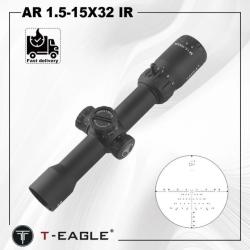 T-Eagle  AR 1.5-15x32 IR Paiement en 3 ou 4 fois -
