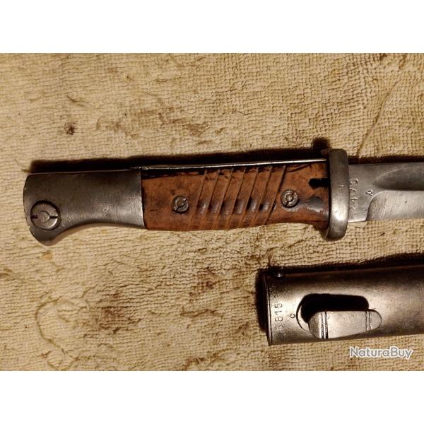 Ba�onnette Allemande 98k compl�te