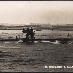 Carte postale sous-marin H.M.S. C4 -N&deg;7761