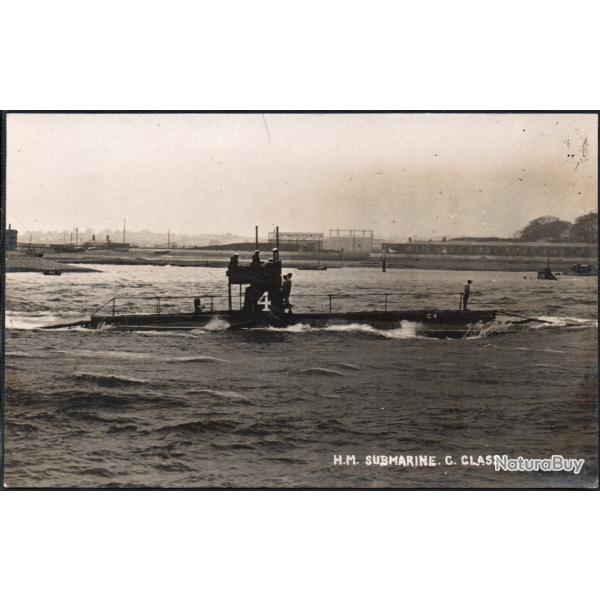 Carte postale sous-marin H.M.S. C4 -N�7761