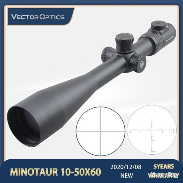 VECTOR OPTICS Lunette de vis�e Minotaur 10-50X60 MFL -