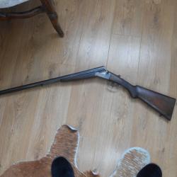 Fusil de chasse St Etienne juxtapos&eacute;s calibre 12/65