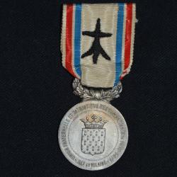 MEDAILLE UNION FRATERNELLE DES COMBATTANTS D'ILLE ET VILAINE-GUERRE 1870-1871-FRENCH WAR 1870 MEDAL