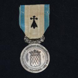 MEDAILLE UNION FRATERNELLE DES COMBATTANTS D'ILLE ET VILAINE-GUERRE 1870-1871-FRENCH WAR 1870 MEDAL