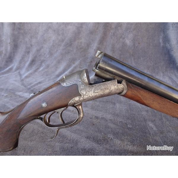 Fusil de chasse Drilling allemand GREIFELT & Co