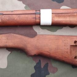 Ensemble bois mas 36/51: Crosse - F&ucirc;t - Garde main