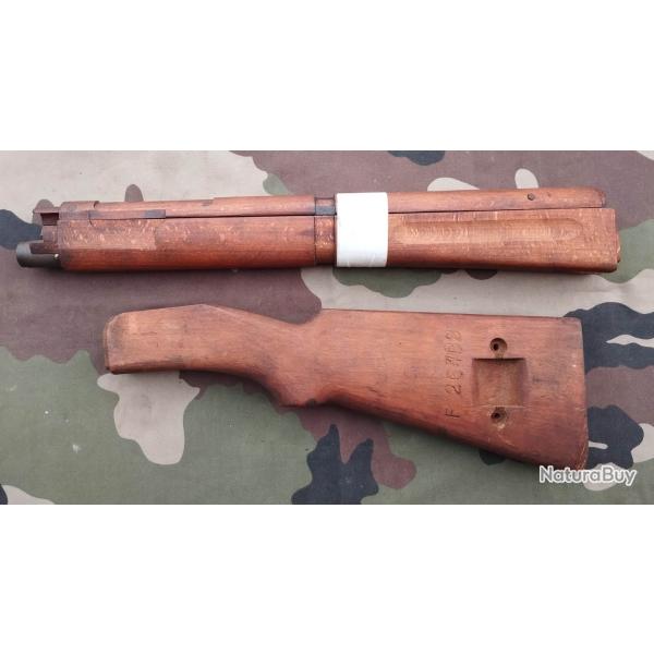 Ensemble bois mas 36/51: Crosse - F�t - Garde main