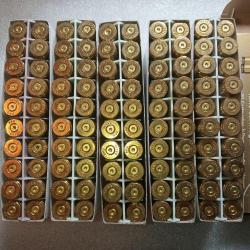 100 &eacute;tuis 6,5x55 PPU tir&eacute;es 1 fois