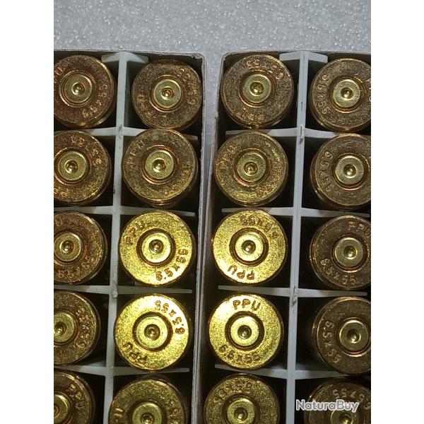 100 �tuis en 6,5x55 PPU tir�es 1 fois