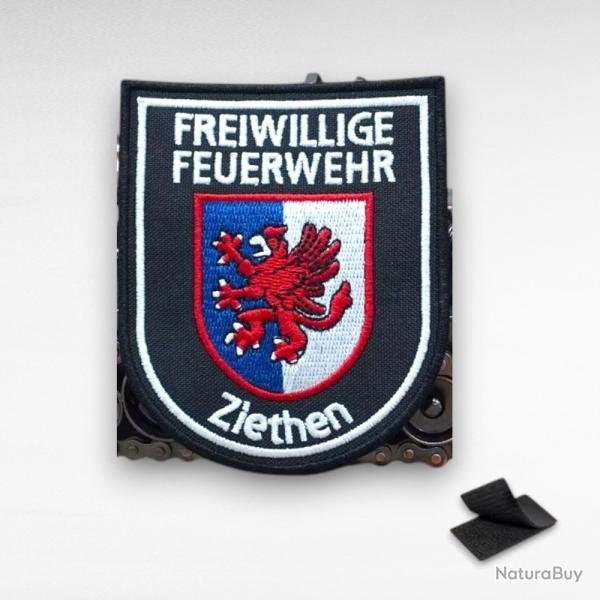 �cusson Patch Sapeurs-Pompiers Allemands - Freiwillige Feuerwehr Ziethen 8Cm