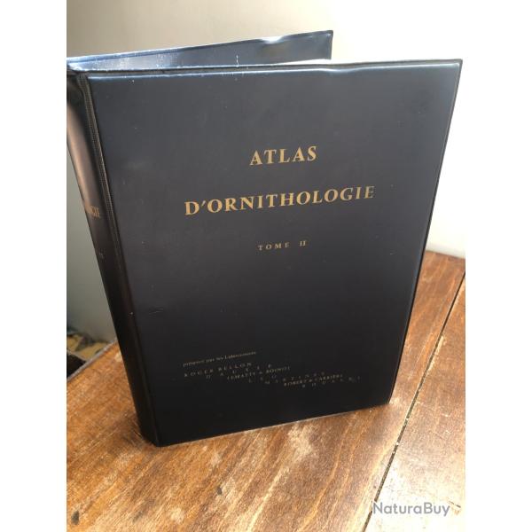 Atlas d'ornithologie Sert tome II - 83 planches - 1965/66
