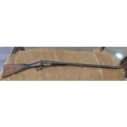 Fusil a chien calibre 16 cat&eacute;gorie D st etienne canon damas