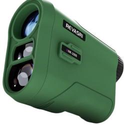T&eacute;l&eacute;m&egrave;tre Laser 1000 m Sp&eacute;cial Chasse Camouflage Vert Grossissement 6x Pr&eacute;cision 1 m Revasri