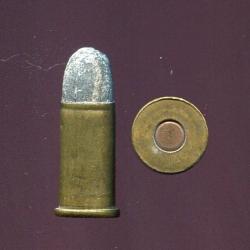 10.6 mm Espagnol pour revolver Mle 1884 - amorce cuivre PLATE  - RARE
