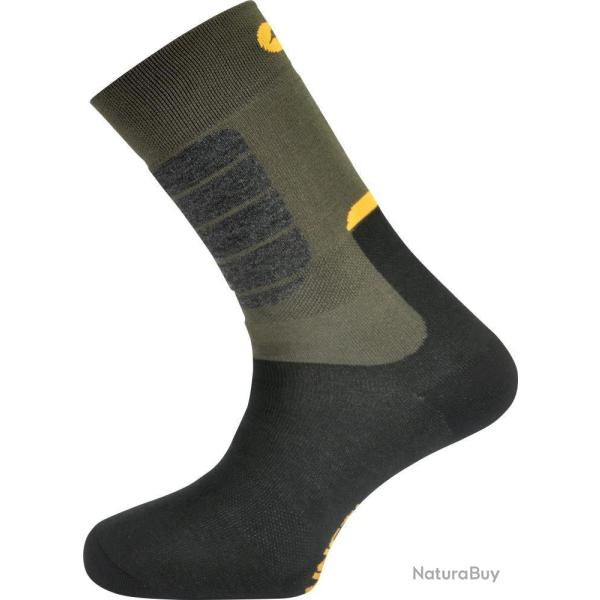 CHAUSSETTES JARETTE HUNTING KAKI - 45/46 - MONNET