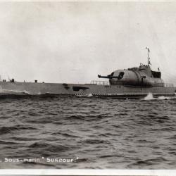 Carte postale Sous-marin "Surcouf" -N&deg;7764