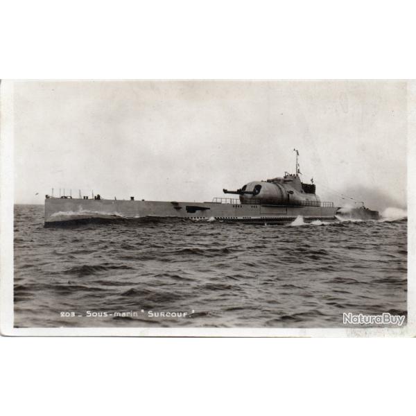 Carte postale Sous-marin "Surcouf" -N�7764