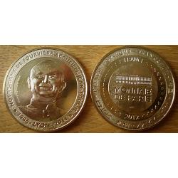 Medaille de Jean Paul 2 &agrave; Lyon Notre Dame de Fourviere 2011 par Monnaie de Paris 2012