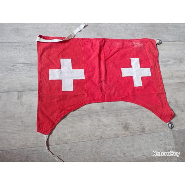 Dossard, brassard pour chien de l'arm�e suisse : rare