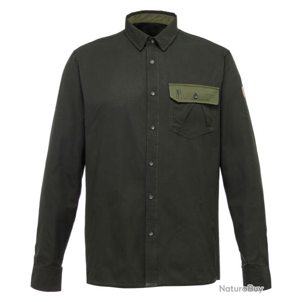 Chemise de chasse Couleur Vert