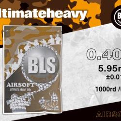 Billes biod&eacute;gradables BLS 0,40g - Sachet de 1000 billes Carton 40 Sachets 1000rds - bio - 0.40g BLS