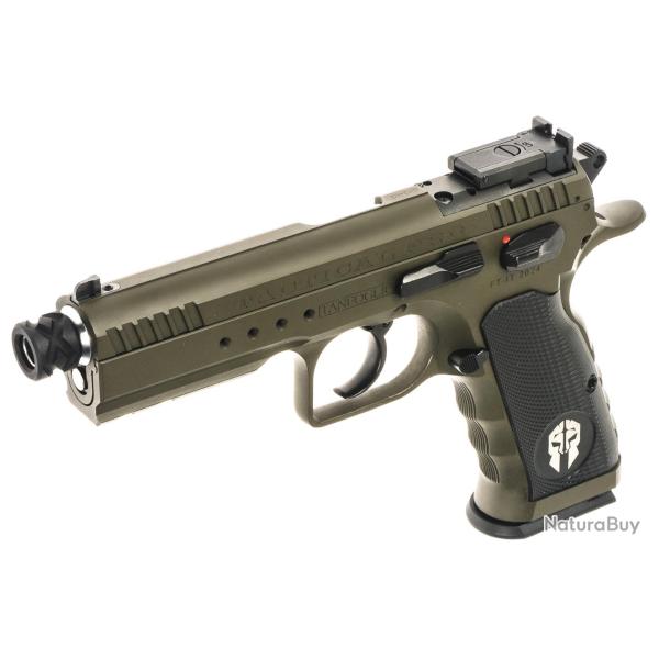 Pistolet TANFOGLIO Tactical Pro Green Cal : 9x19
