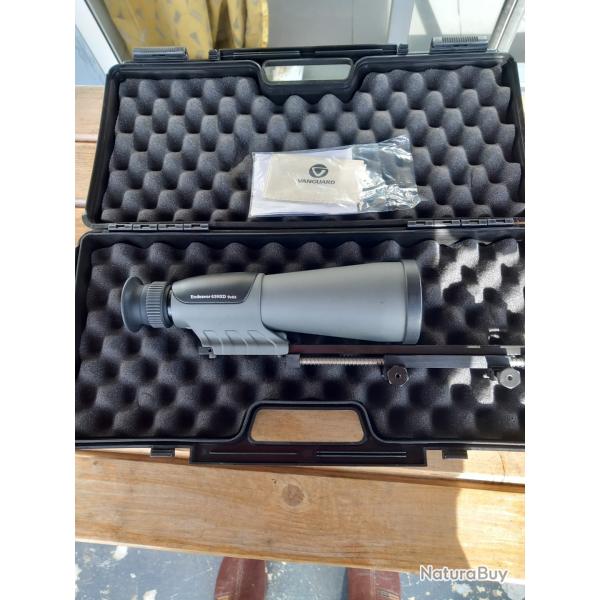 VEND LUNETTE VANGUARD 9X65  AVEC SUPPORT ET MALETTE L'ENSEMBLE NEUF