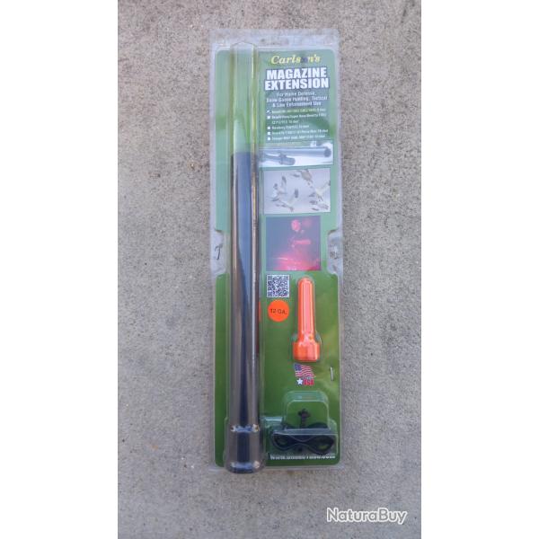 Carlson - Rallonge de magasin pour fusil Benelli M1, M2, Super Black Eagle I, II, & III - calibre 12