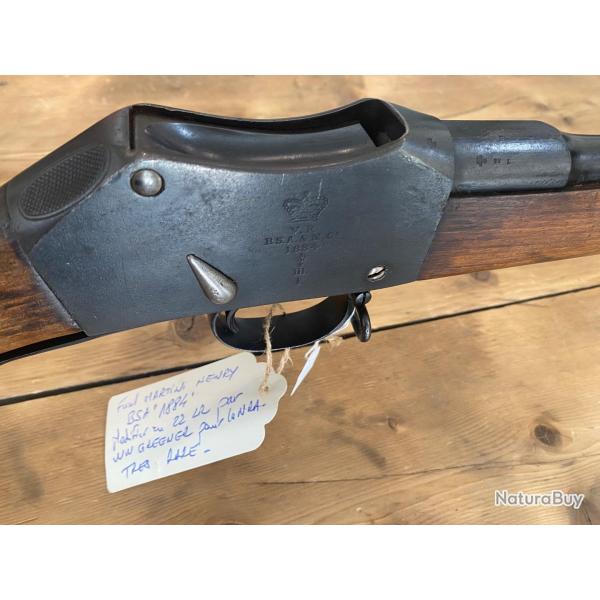 Carabine BSA MARTINI HENRY 1884 modifier par WW GREENER pour la NRA Calibre 22lr TRES RARE A SAISIR