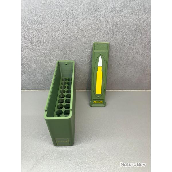 Bo�te de rangement 30-06 - Fait main - Vert