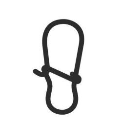 Agrafe VMC Orbit Snap 3510 0 13kg par 10