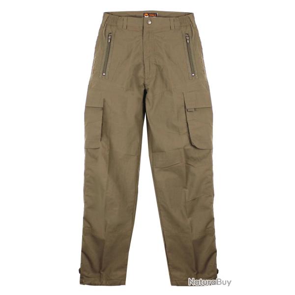 Pantalon Homme OGALO Marron : R�sistant, Multipoches & Confort 42