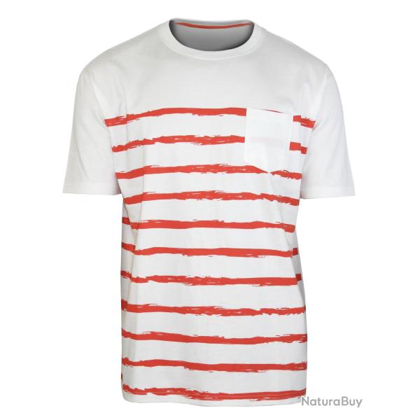 Tee - shirt s�rigraphie poitrine A2109B M