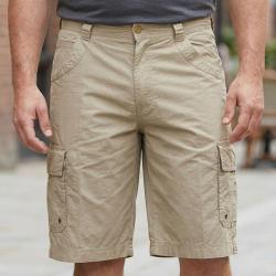 AXXANO AE1103S Bermuda uni en coton pour un look d &eacute;t&eacute; d&eacute;contract&eacute; et &eacute;l&eacute;gant