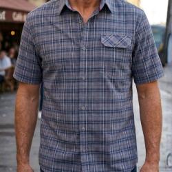 CHALLENGER CH4021 Chemise manches courtes : la fra&icirc;cheur absolue du pur coton respirant 41/42