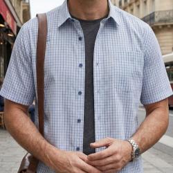 CHALLENGER CH4042 Chemise manches courtes : la fra&icirc;cheur et le style au quotidien 49/50