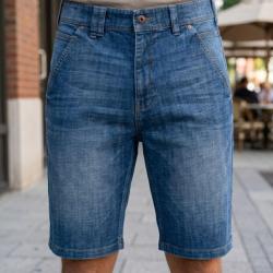 Bermuda en jean CHALLENGER IBIS2 le short en denim stretch au confort in&eacute;gal&eacute;