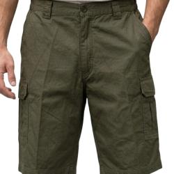 Bermuda cargo multipoches CHALLENGER ICARE le short 100 coton canvas robuste et confortable