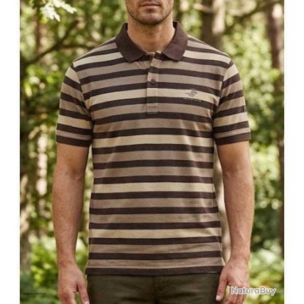 WINCHESTER RANNOCK1 Polo manches courtes choco l �l�gance casual et le confort absolu en pur coton