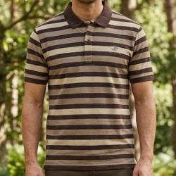 WINCHESTER RANNOCK1 -- Polo manches courtes choco : l'&eacute;l&eacute;gance casual et le confort absolu en pur co