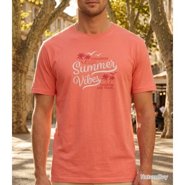 Tee shirt SAMPA2 Challenger Le haut � manches courtes en coton peign� 160g pour un style dynamique e