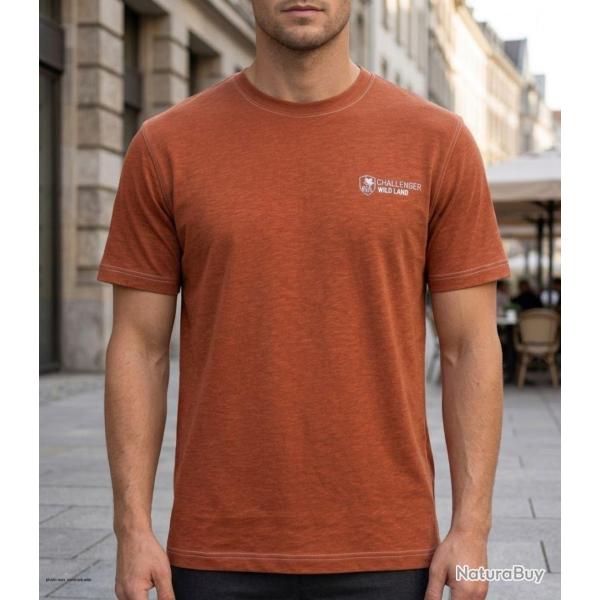 CHALLENGER SANCHO3 Tee shirt en coton flamm� pour un look estival dynamique