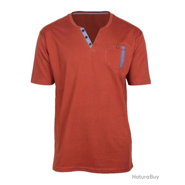 Tee - sirt col boutons SIERRA1 XL