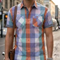 Chemise Manches Courtes WINCHESTER TAHITI2 Le Look Estival Confortable et Soign&eacute;
