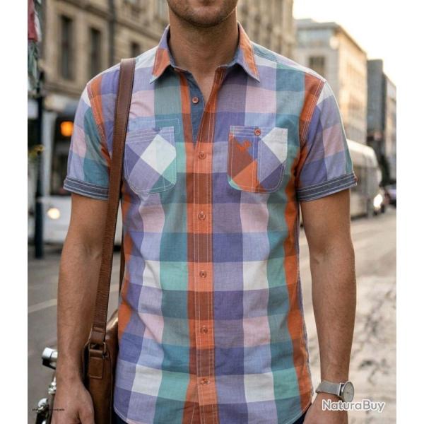 Chemise Manches Courtes WINCHESTER TAHITI2 Le Look Estival Confortable et Soign�