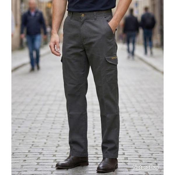 WINCHESTER WILD1G -- Pantalon gris anthracite : confort et respirabilit� au quotidien 40